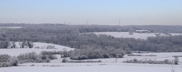 Coutisse sous la neige